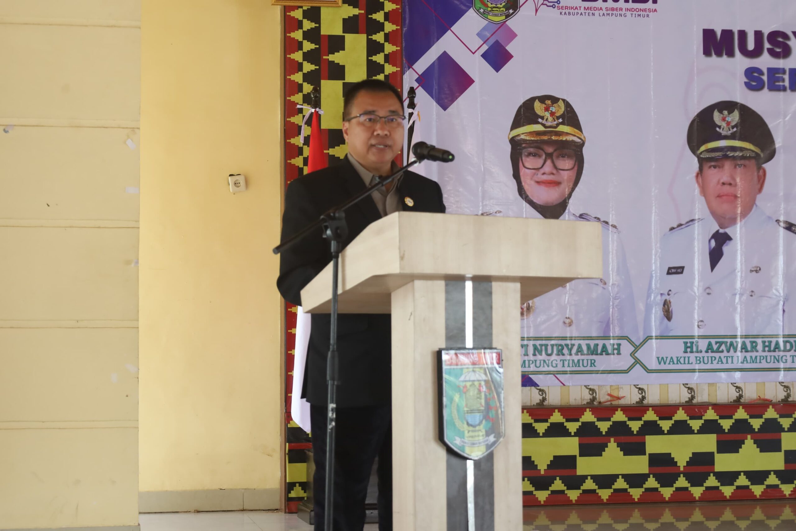 Foto, Ketua SMSI Provinsi Lampung